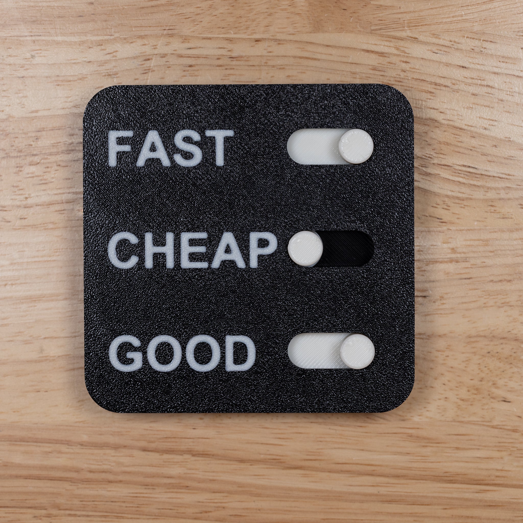 Fast, Cheap, Good Fidget Toy