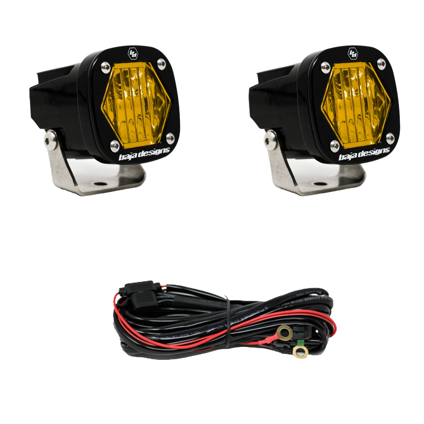 Baja Designs - S1 Black LED Auxiliary Light Pod Pair